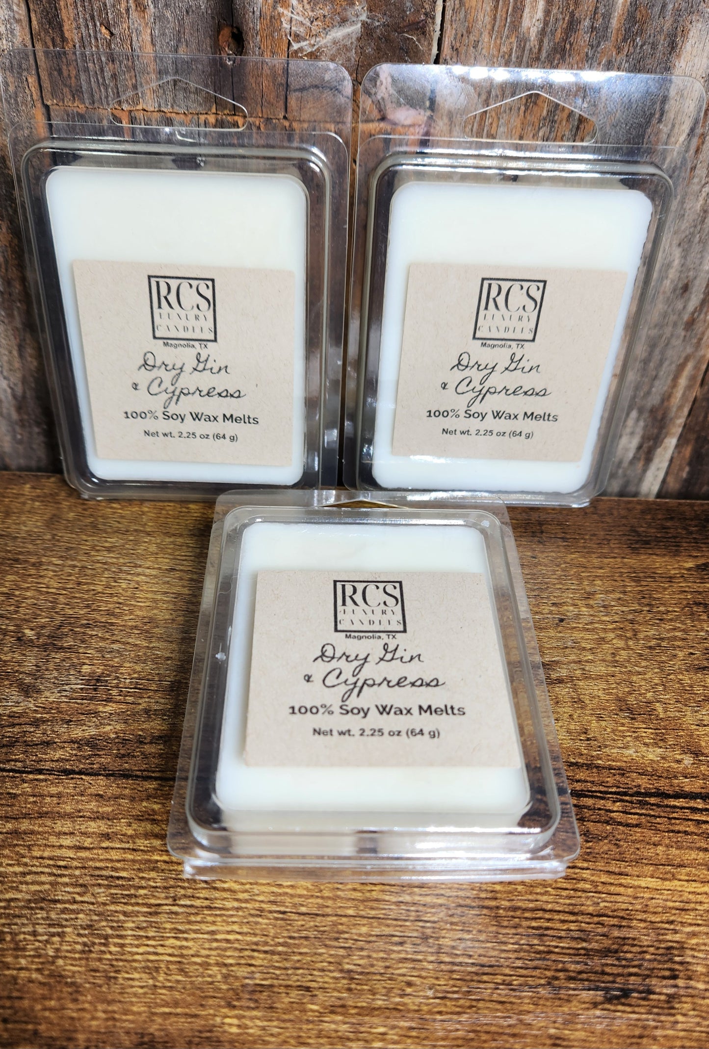 Dry Gin & Cypress Wax Melts