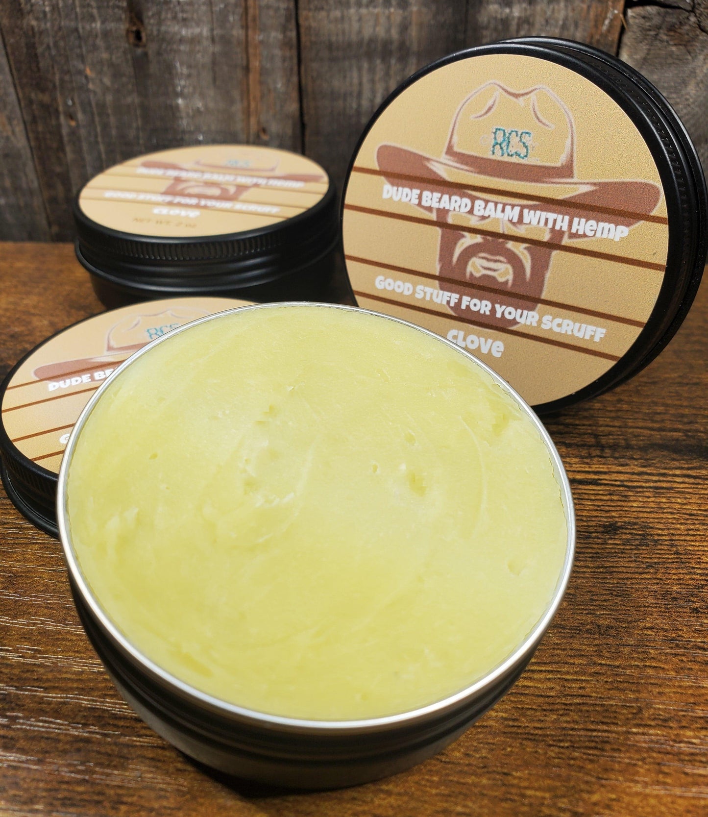 Clove Hemp Dude Beard Balm - Good Stuff for your Scruff - Rustic Country Soaps & More