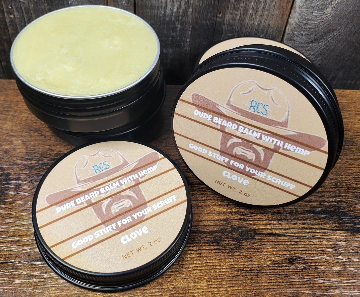 Clove Hemp Dude Beard Balm - Good Stuff for your Scruff - Rustic Country Soaps & More