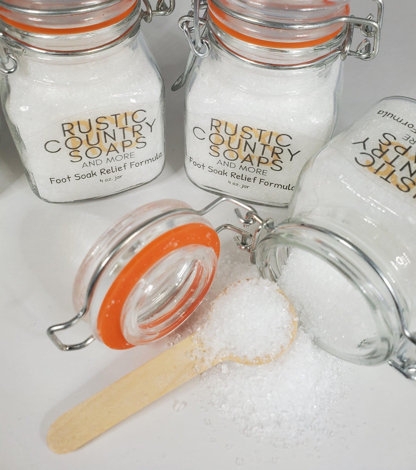 Foot Soak Bath Salts - Rustic Country Soaps & More